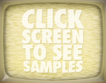 Click Screen to See Samples